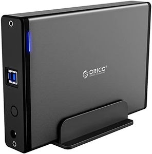 ORICO 3.5'' Hard Drive Enclosure for HDD/SSD USB 3.0 to SATA Vertical External Hard Drive Docking Station Support UASP Up to 16 TB-7688U3