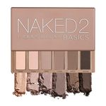 Urban Decay Naked2 Basics Neutral Eyeshadow Palette - Travel Size Matte Eyeshadow Palette with 6 Versatile Shades - Eye Makeup for Any Occasion + Vegan Formula