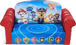 Marshmallow Furniture, Children's 2 in 1 Flip Open Foam Sofa, Nickelodeon Paw Patrol, by Spin Master