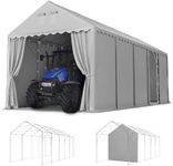 GREEN PARTY 13'x32'x13' Canopy Tent, Heavy Duty Commercial Tent with Vents & Sidewalls, Waterproof and UV Resistant Party Tents for Market, Outdoor Event, Wedding, Carport, Birthday Party