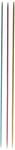 Susan Bates 7-inch Silvalume Double Point Knitting Needles, Pack of 20