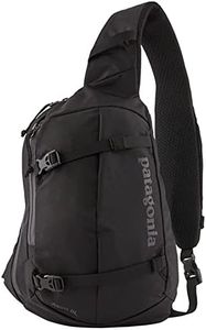 (35 x 23 x 12 cm/8 Litre, Black) - Patagonia Breathable Unisex Outdoor Atom Sling Backpack