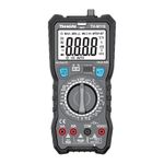 Themisto TH-M110 AC/DC Current, True RMS Digital Multimeter | 6000 Counts |20A | Black