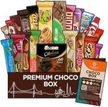 Ceres Gourmet International Chocolate Variety Box 21 Pcs, Full-Size Foreign Chocolates and Candies and Bars, Assorted Exotic Turkish Candy Snacks from Around The World (Midi)