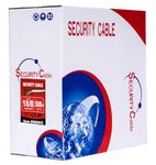 Cables Direct Online 500ft Stranded 18/8 Alarm CCA Cable for Low Voltage LED, Burglar System, Fire Detector, Security Station, Door Bell, 18AWG 8 Conductors Wire