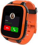 XPLORA XGO 3 - Watch Phone for children 4G - Calls, Messages, Kids School Mode, SOS function, GPS Location, Camera and Pedometer - Including 3 months free subscription (ORANGE)