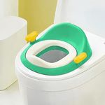 StarAndDaisy Potty Seat for Kids 1-5 Years/Toilet Seat for Kids Potty Seat for Toilet with Splash Guard/Baby Potty Seat with Comfortable Cushion & Secure Handles - Green.