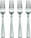 Oneida Butler Everyday Flatware Dinner Forks 18/0 Stainless Steel, Set of 4, Silver