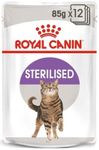Royal Canin Sterilised Adult In Gravy Wet Cat Food 85g (Pack of 48)