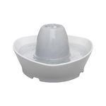 PetSafe Ceramic Pet Drinking Fountains, Creekside or Seascape Cat and Dog Fresh Flowing Water Dispensers, 60 oz Capacity, Durable Hygienic Ceramic Material, Easy to Clean Design, Filters Included