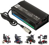 ENCAREFOR 24 Volt 4.0 Amp XLR HP8204B Lead-Acid Battery Charger for Electric Wheelchair and Mobility Scooter