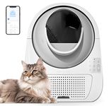 CATLINK Self Cleaning Automatic Litter Box for Cats - Hands-Free Cleanup with App Control, Double Odor Removal - Extra Large Size for 3.3~22lbs Cats - Smart Robot Cat Litter Box (Upgrade)