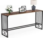 Tekavo Console Table | Entryway Table For Living Room | 120 Cm Long | Rustic Color | Long Narrow Hallway Table/Diy - Engineered Wood