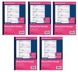 Adams Money and Rent Receipt Book, 3-Part (3-Pack/ 15 Total)