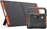 Jackery Explorer 1000 v2+ 100W Solar Panel Portable Power Station(2024 New),1070Wh LiFePO4 Battery,1500W AC/100W USB-C Output, 1 Hr Fast Charge, Solar Generator for Outdoor Camping