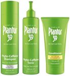 Plantur 39 Caffeine Shampoo Conditioner and Tonic Set | For Fine Brittle Hair | Unique Galenic Formula Supports Natural Hair Growth | 250ml Shampoo | 150ml Conditioner | 200ml Tonic