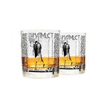 Greenline Goods Whiskey Glasses – Shakespeare Gifts – Hamlet (Set of 2) | Literature Rocks Glass Set