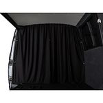 Shore Vans Blackout Curtains Compatible with Ford Transit Custom 2012 onwards (Black, Cab Divider)