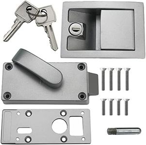 US TriMark MC 700 Metall Türschloss Tür Schloss Wohnwagen Wohnmobil Caravan Boot Silber