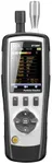 CEM T.ax Included DT-9881 cleanroom Particle Counter HCHO CO (0.3,0.5,1.0,2.5,5.0,10μm) with 2.8 inch TFT Color LCD Display Supports Photos and Camera,Temperature and Humidity Built-in Camera