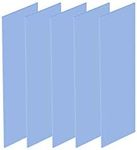 Adwits 5 Pack 20x67x2.0mm Thermal Conductive Silicone Pads with 6.0 W/mk Thermal Conductivity, Soft Safe Simple to Apply for SSD CPU GPU LED IC Chipset Cooling -Blue