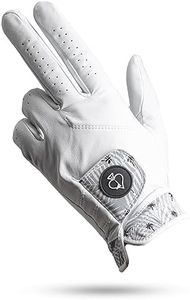 Pins & Aces - Palm Sunday Golf Glove Design - Premium AAA Cabretta Leather, Long-Lasting Durable Tour Glove for Men or Women - Premium Leather Golf Glove Left & Right Hand (Large, Left)