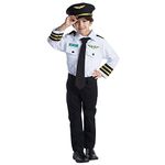 Dress Up America Pilot Role-Play Costume - Kids Pretend Play Sets - Dress Up Sets for Toddlers (TROUSER NOT INCLUDED)