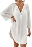 Bsubseach Women Beach Cover Ups Shi