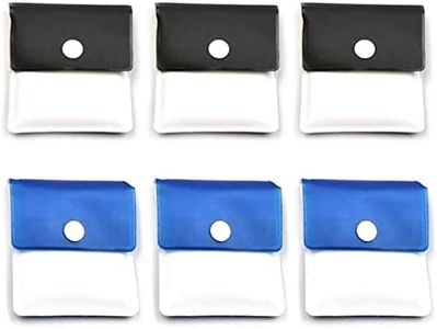 Reccisokz Cenicero de bolsillo de 6 piezas Bolsa Cenicero incombustible PVC compacto e inodoro - Cenicero de viaje