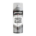 JENOLITE Frosted Glass Spray Paint | OPAQUE MATT FINISH | 400ml | Frosted Window Spray For Added Privacy | Semi-Transparent Spray For Windows & Doors | Glass Frosting Spray