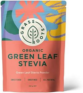 Grass Roots Organic Green Leaf Stevia Powder 250g