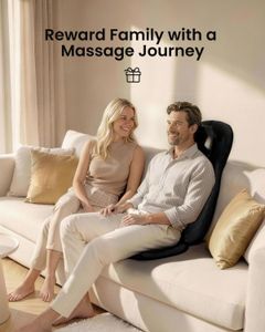 RENPHO Shiatsu Back Massager – Deep Tissue Kneading Heat Therapy