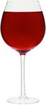 Juvale 25oz Oversized Giant Wine Glass with Stem - Extra Large Full Bottle Wine Glasses for Champagne, Funny Novelty Gift, Birthday (750ml)