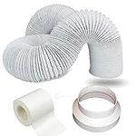 6 inch Plastic Blauberg 3m portable Air Conditioner venting duct hose extension kit.