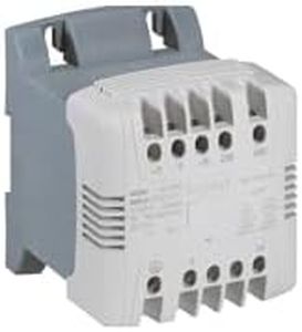 044214 Legrand - Transformateur de commande et sécurité 160VA - Primaire 230-400Vca - Secondaire 24Vca - Bornes à vis