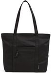 Vera Bradley Women's Cotton Vera Tote Bag, Black - Recycled Cotton, One Size