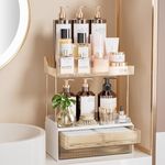 Delamu 2-Tier 2-Drawer Bathroom Org