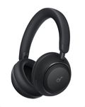 soundcore Space 2 by Anker, Active Noise Cancelling Headphones, Comfortable Fit, 50H Playtime, LDAC Hi-Res Wireless Audio, Dual Connection, Clear Calls, Bluetooth 6.1, Nap Mode, Wearing Detection