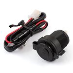 Sourcingmap Car DC12V Charger Adapter Outlet Cigarette Lighter Socket