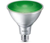 Philips Non-Dimmable 13.5W Green 40° PAR38 LED Bulb, Outdoor and Enclosed Fixture Rated