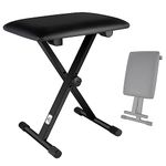 Eastrock Adjustable Piano Keyboard Bench, X-Style Stool Chair Seat for Electronic Keyboards & Digital Pianos (Original Version)