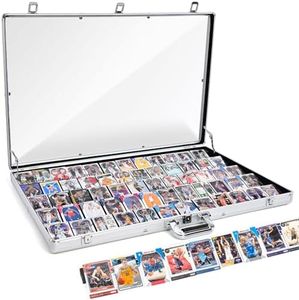 CoJewe Trade Show Display Case – Large Aluminum Locking Tabletop Showcase