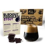 Blackout Chocolate Stout Home Brew Kit – Ingredient/Top-Up Beer Making Kit to Brew 5L of Beer at Home – Make Your Own Craft Beer – Perfect for Home Brewer, Beer Gift, Gifts for Men, Gifts for Dad