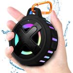 XLeader X8,Upgraded,IPX7 Waterproof Shower Bluetooth Speaker, Deep Bass,Small Portable Wireless Floating Speaker with Lights,Clip,2000mAh,for Pool,Beach,Camping,Kayak,Paddle board,Golf,Travel,Gifts...