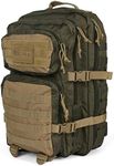 Mil-Tec US Assault Pack Backpack (Large/Ranger Green/Coyote)