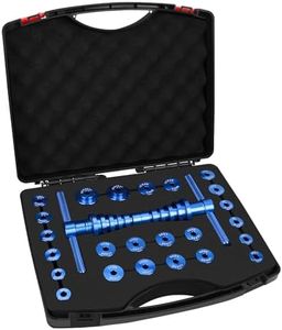 Wanocean Juego de Prensa de Rodamiento de Bicicleta, Kit de Prensa para Rodamientos de Ciclo Universal, Herramienta para rodamiento de Buje de Rueda de Bicicleta de Montaña