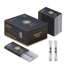 ZOBO Newly Turbine Filter Disposable Cigarette Filters, 25 Layer Multi-Filtering to Reduce Tar and Smoke Stains (100 Per Pack) Stylish Design, Suitable for Coarse, Medium, Fine Cigarettes