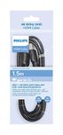 PHILIPS Cable HDMI 4K SWV5510/ HDMI Macho - HDMI Macho/ 1.5M/ Negro