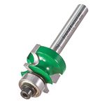 Trend CraftPro Corner Bead Router Cutter, 1/4 Inch Shank, 22.3mm Cut Diameter & 14mm Cut Length, 3.2mm Radius, Tungsten Carbide Tipped, C140X1/4TC