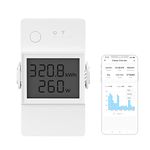 SONOFF WiFi Smart Power Meter Switch 20A, Smart Switch with Power and Energy Monitoring for Smart Home Automation, Works with Alexa, Support Remote Control from eWelink APP, POW Elite POWR320D